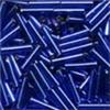 Mill Hill Medium Bugle Beads - 9mm long / 80020 Royal Blue