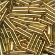 Mill Hill Medium Bugle Beads - 9mm long / 82011 Victorian Gold
