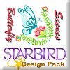 Butterfly Scenes Design Pack