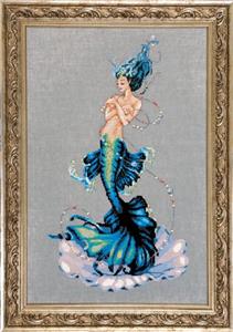 Aphrodite Mermaid Cross Stitch Pattern