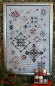 Winter Quakers Cross Stitch Pattern