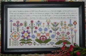 Beauteous Garden Cross Stitch Pattern