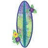Surfboard with Flowers Applique (Larger)