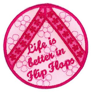 Life is Better in Flip Flop Coaster