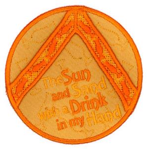 The Sun and Sand Drink Coaster