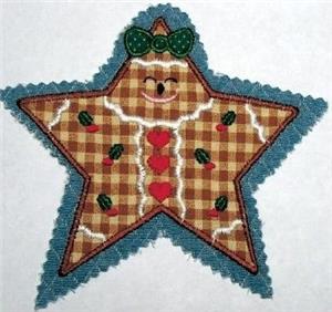 Gingerbread Star Coaster
