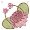Water Lily Applique, Lower Right