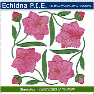 Echidna P.I.E. August Birth Month Flower