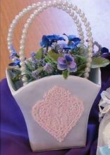Mesiano Vintage Lace Flower Box Gift