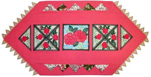 Country Rose Lace Table runner