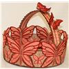 Image of Lace Butterfly Basket
