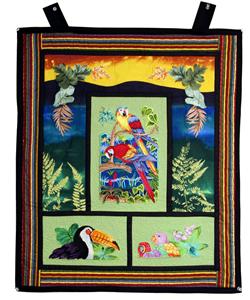 Tropical Birds Wallhanging