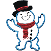 Snowman 1 (Appliqué)