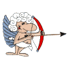 Cupid with arrow 