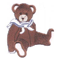 Teddy Bear in Sailor Collar