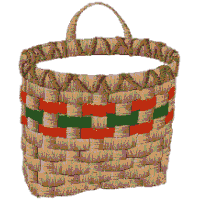 Wall Basket with Pocket