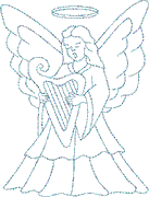 Angel with Harp C