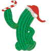 Cactus with Candy Cane