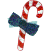 Candy Cane with Bow
