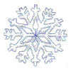 Lg. Bean Stitch Snowflake 