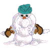 Little Builder Boy Snowman