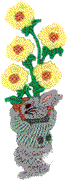 Boy Bunny with Flowers