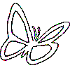 Quilted Butterfly - largest
