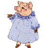 Dressed up Pig
