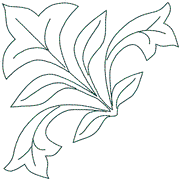 Triangular Leaf #1 large