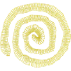 Round Spiral, Texture