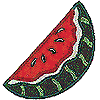 Watermelon, small (Appliqué)