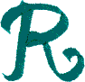 R Ribbon Monogram