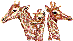 Pocket Topper Giraffes