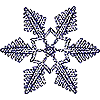 Snowflake 2, Polar Fleece (b)