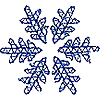Snowflake 3, Polar Fleece (b)