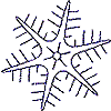 Snowflake 4, Outline (c)