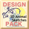 3D Animal Sketches, Volume 1