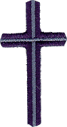 Striped cross