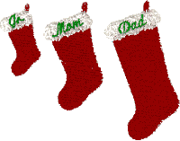 Three Christmas Stockings