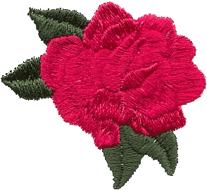 Single Rose / Gardenia Flower