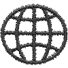 Wireframe Earth