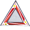 Southwestern Abstract Triangle Appliqué
