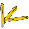 Three Pencils - smaller