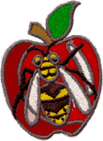 Stained Glass Insect: Yellow Jacket
