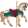Princess Carousel Horse
