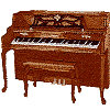 Decorator Console Piano