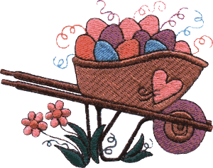 Easter Bunny's Wheelbarrow