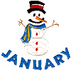 January Snowman