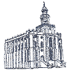 St. George Temple-small outline