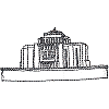 Cardston Alberta Temple-outline only